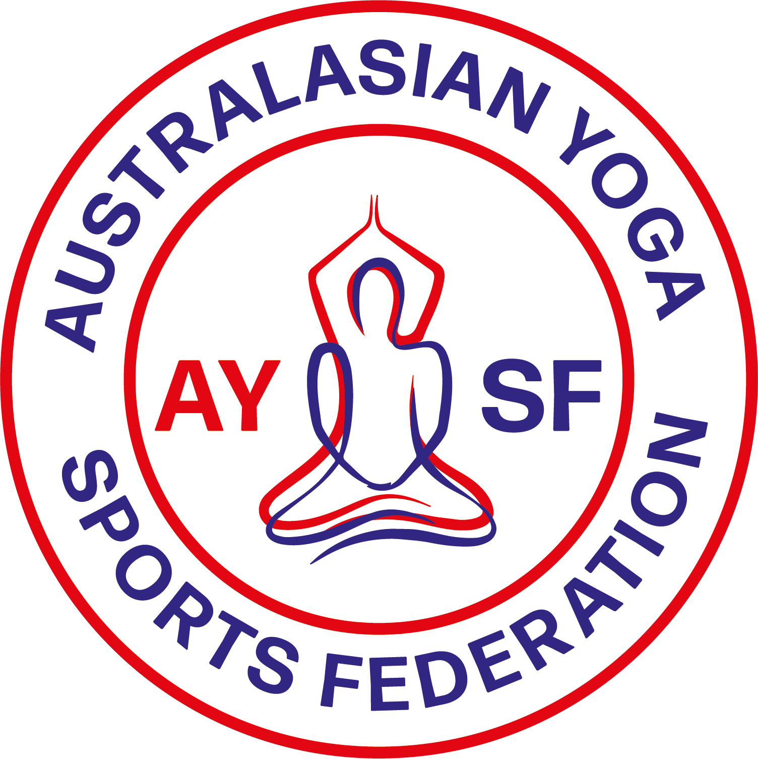 Australasian Yoga Sports Federation Logo and Home Button